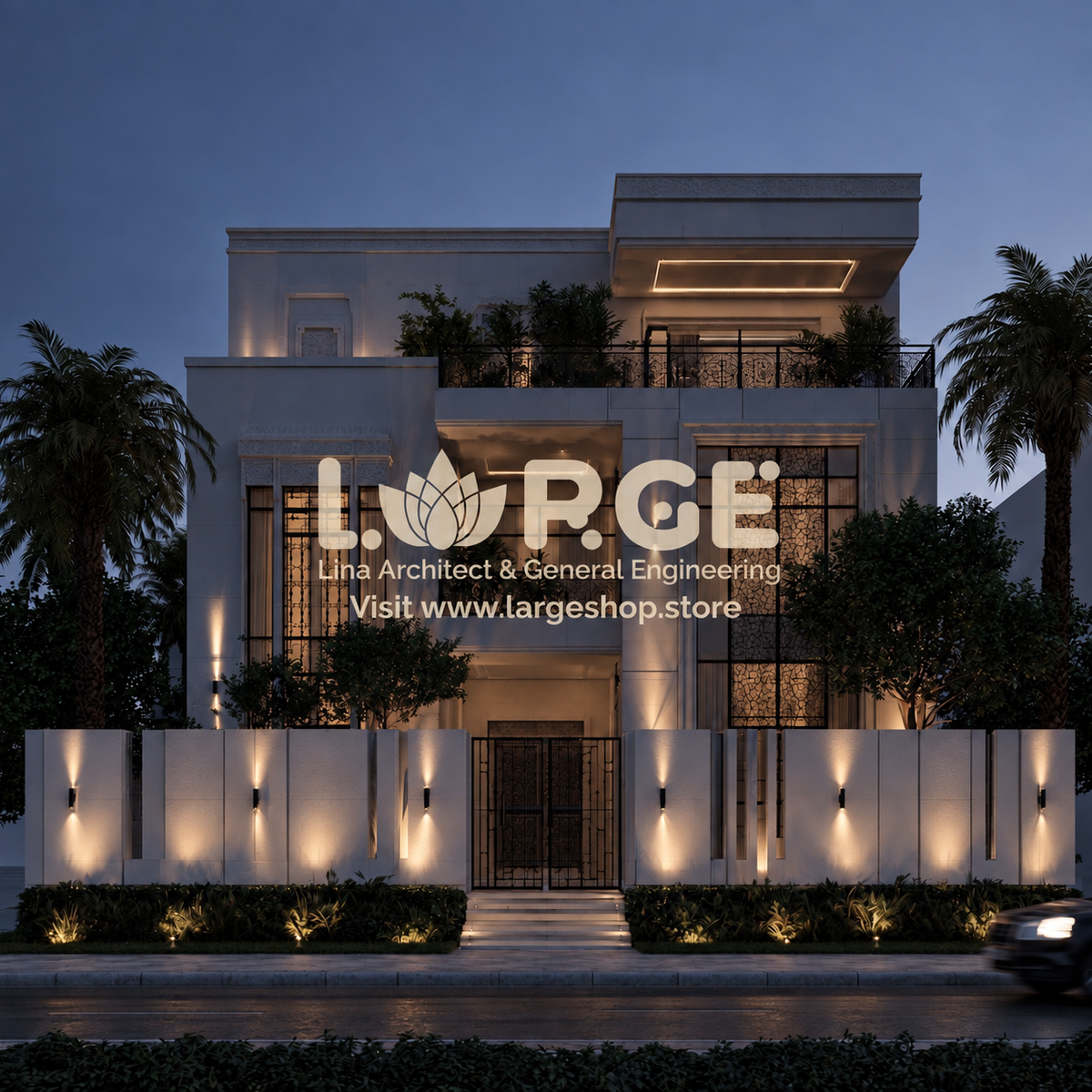 Elevation (Façade) design and massing studies